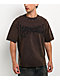 Vitriol Death Grip Distressed Brown Wash T-Shirt - Thumbnail image 1 of 4