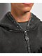 Vitriol Death Grip Grey Wash Crop Zip Hoodie - Thumbnail image 5 of 8