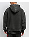 Vitriol Death Grip Grey Wash Crop Zip Hoodie - Thumbnail image 2 of 8