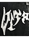 Vitriol Death Grip Studded Black Wash Crop Zip Hoodie - Thumbnail image 7 of 8