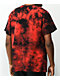 Vitriol Deep Nightmares Black & Red Tie Dye T-Shirt