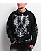 Vitriol Destroyed Denim Black Wash Long Sleeve Button Up Crop Shirt - Thumbnail image 1 of 7