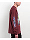 Vitriol Digital Aftermath Maroon Long Sleeve T-Shirt  - Thumbnail image 4 of 4