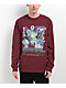 Vitriol Digital Aftermath Maroon Long Sleeve T-Shirt  - Thumbnail image 1 of 4