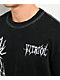 Vitriol Dragon Den Black & Grey Wash 2fer Long Sleeve  Boxy T-Shirt - Thumbnail image 5 of 6