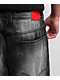 Vitriol Drained Grey Wash Ultra Wide Leg Jeans - Thumbnail image 6 of 9