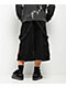 Vitriol Drained Ultra Wide Strap Cargo Black Shorts - Thumbnail image 2 of 7