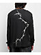 Vitriol Earthquake Black Thermal Long Sleeve T-Shirt - Thumbnail image 2 of 6