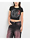 Vitriol Edgy Angel Black Crop T-Shirt - Thumbnail image 1 of 3