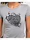 Vitriol Emo Valentine Grey T-Shirt - Thumbnail image 2 of 3
