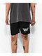 Vitriol Etched Black Sweat Shorts - Thumbnail image 2 of 4