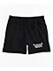 Vitriol Etched Black Sweat Shorts - Thumbnail image 1 of 4