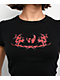 Vitriol Ethereal Sigilism Black Crop T-Shirt - Thumbnail image 2 of 2
