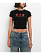Vitriol Ethereal Sigilism Black Crop T-Shirt - Thumbnail image 1 of 2