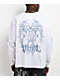 Vitriol Evil King White Long Sleeve T-Shirt - Thumbnail image 1 of 4