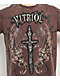 Vitriol Excalibur Brown Wash T-Shirt - Thumbnail image 3 of 4