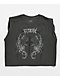 Vitriol Excalibur Grey Wash Crop Tank Top - Thumbnail image 4 of 4