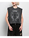 Vitriol Excalibur Grey Wash Crop Tank Top - Thumbnail image 1 of 4