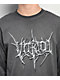 Vitriol Eye On Me Grey Wash Long Sleeve T-Shirt - Thumbnail image 3 of 4