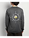 Vitriol Eye On Me Grey Wash Long Sleeve T-Shirt - Thumbnail image 2 of 4