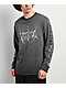 Vitriol Eye On Me Grey Wash Long Sleeve T-Shirt - Thumbnail image 1 of 4