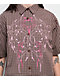 Vitriol Fallon Puce Brown Plaid Short Sleeve Button Up Shirt - Thumbnail image 3 of 3