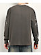 Vitriol Feral Friend Black Knit Long Sleeve T-Shirt - Thumbnail image 2 of 5