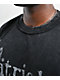 Vitriol Feral Friend Black Wash Knit T-Shirt - Thumbnail image 4 of 5