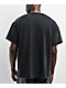 Vitriol Feral Friend Black Wash Knit T-Shirt - Thumbnail image 2 of 5