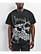 Vitriol Feral Friend Black Wash Knit T-Shirt - Thumbnail image 1 of 5