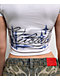 Vitriol Flow White Crop T-Shirt - Thumbnail image 4 of 6