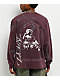 Vitriol Forsaken Maroon Long Sleeve T-Shirt - Thumbnail image 2 of 5