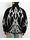 Vitriol Fragment Black & Grey Sherpa Zip Jacket - Thumbnail image 2 of 5