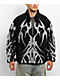 Vitriol Fragment Black & Grey Sherpa Zip Jacket - Thumbnail image 1 of 5