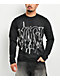 Vitriol From Ash Black Wash Long Sleeve T-Shirt - Thumbnail image 1 of 5