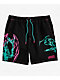 Vitriol Fusion Black, Pink & Blue Board Shorts - Thumbnail image 5 of 6