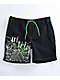 Vitriol Fusion Black & Green Board Shorts - Thumbnail image 1 of 4
