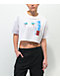 Vitriol Georgia Anime Crop White T-Shirt - Thumbnail image 2 of 5