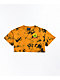 Vitriol Georgia Smile camiseta corta tie dye naranja