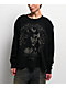 Vitriol Gothic Frame Black Thermal Long Sleeve T-Shirt - Thumbnail image 1 of 4