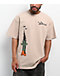 Vitriol Grave Digger Tan T-Shirt - Thumbnail image 2 of 3