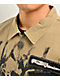 Vitriol Guardian Khaki Long Sleeve Zip Work Shirt - Thumbnail image 4 of 7