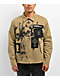 Vitriol Guardian Khaki Long Sleeve Zip Work Shirt - Thumbnail image 6 of 7