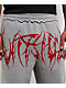 Vitriol Harrow Haunt Grey Baggy Sweatpants - Thumbnail image 3 of 5