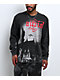 Vitriol Holy Ghost Black Wash Thermal Long Sleeve T-Shirt - Thumbnail image 1 of 6