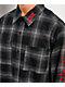 Vitriol Initial Black & Grey Flannel Shirt - Thumbnail image 3 of 3