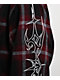 Vitriol Initial Black & Red Flannel Shirt - Thumbnail image 6 of 7