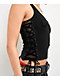 Vitriol Ivy Black Lace Up Crop Tank Top - Thumbnail image 4 of 5