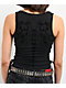 Vitriol Ivy Black Lace Up Crop Tank Top - Thumbnail image 5 of 5