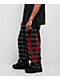Vitriol Jagged Black Plaid Lounge Pants - Thumbnail image 5 of 5